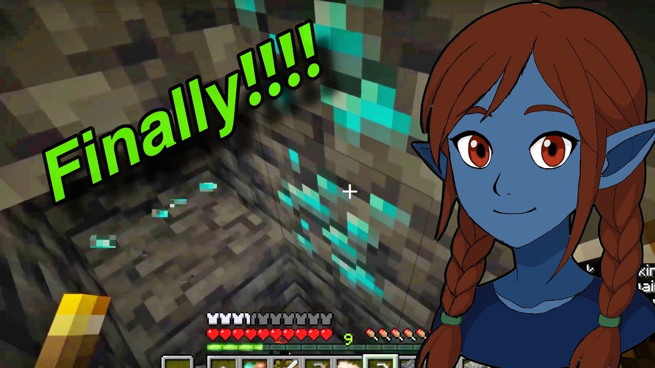Got Diamonds!!! | Minecraft 1.21.5 Survival Lets Play | #9 - YouTube