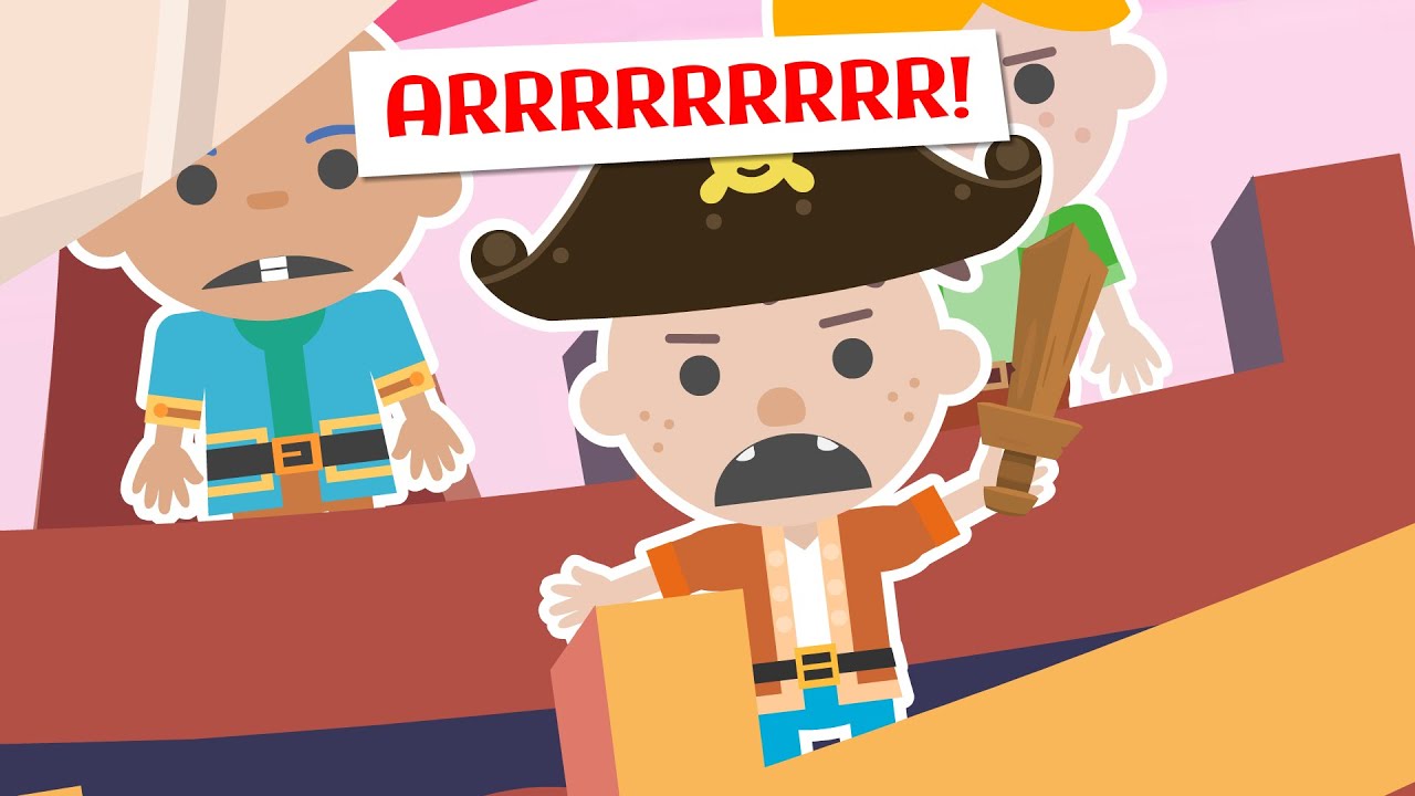 Roys Bedoys and the Great Treasure Hunt. - Pirate Cartoon for Kids