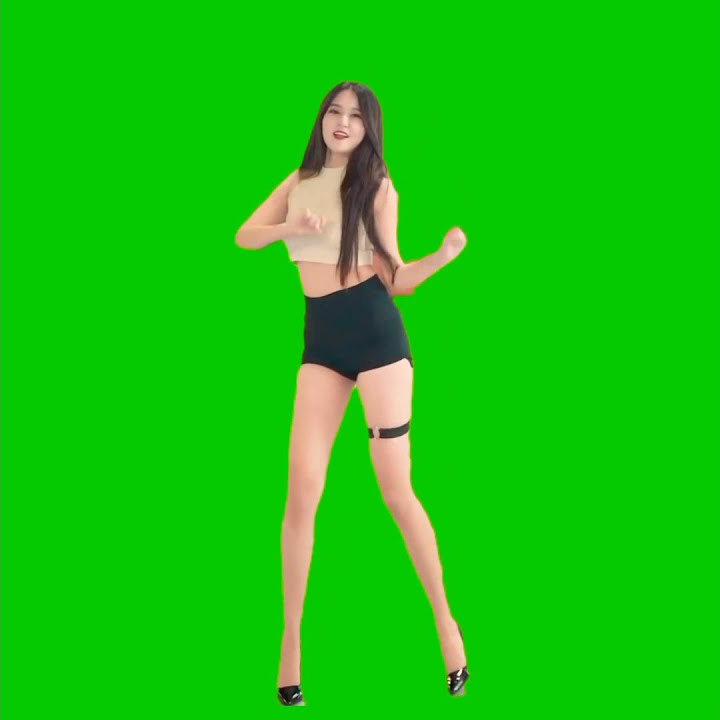 Mentahan Green Screen Cewek Cantik main tiktok ❗#tiktok #jogettiktok #goyang #sexy