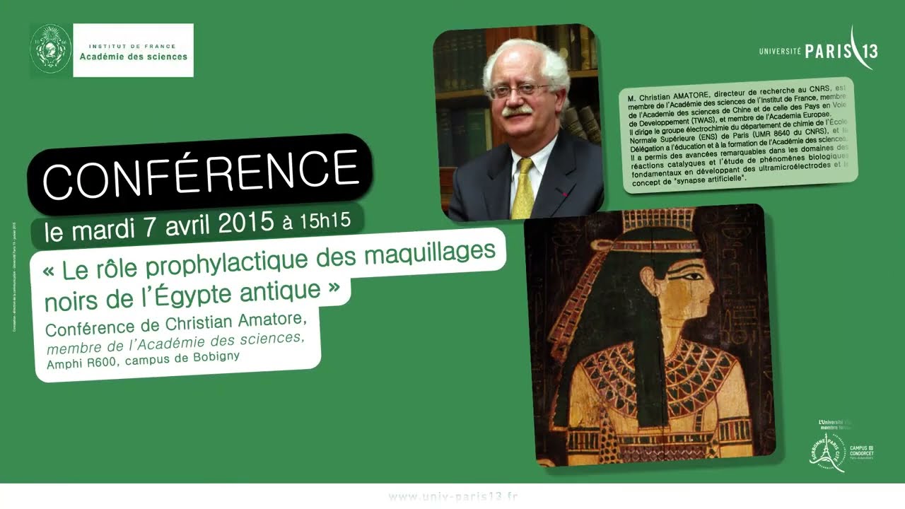 Conférence Christian Amatore du 7 avril 2015