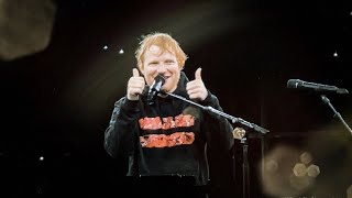 Ed Sheeran - Afterglow (Semi-Acapella in the rain) - 10\/09\/2022 - Olympiastadion Munchen