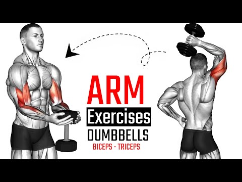 Dumbbell Arm Workout for Bigger Biceps and Triceps