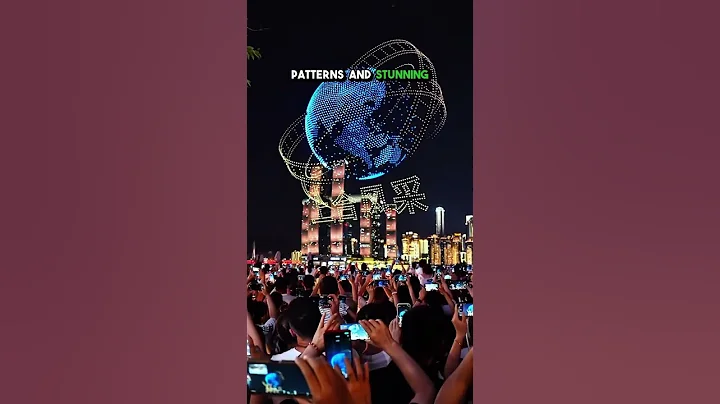 Chongqing Night Sky Illuminated by 5,000 Drones – Spectacular Upgraded Drone Show!