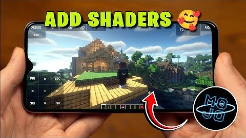 How To Install Shaders 🔥 In Mojo Launcher | ( Minecraft Java On Android )  In "HINDI"