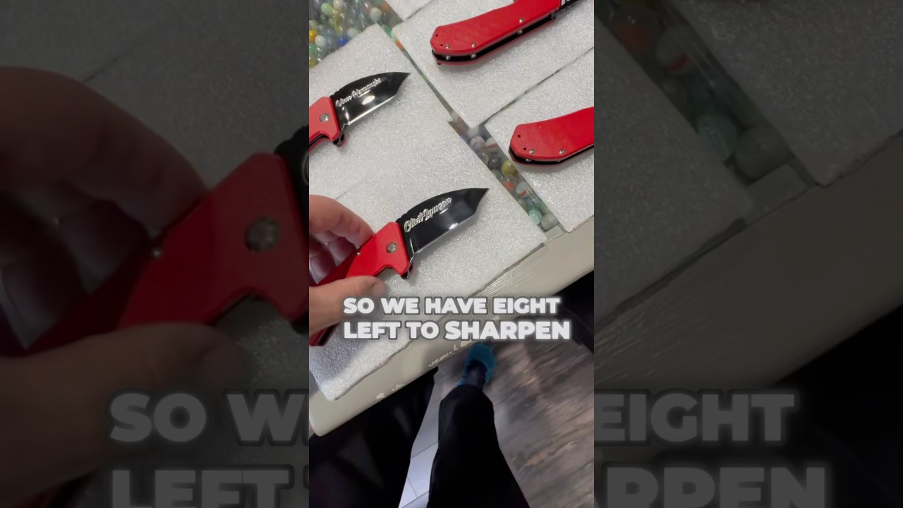 Knife Sharpening and Assembly Update 