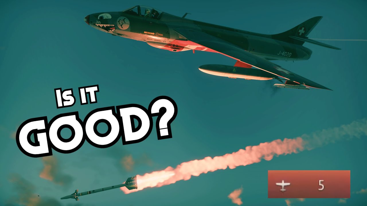 Hunter F.58, an actually good plane? - YouTube