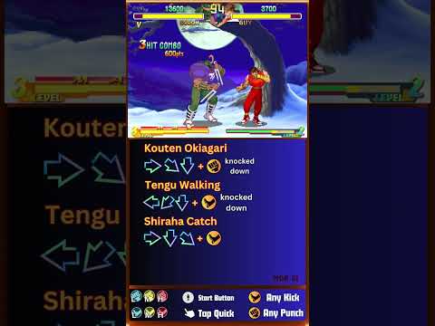 SFA2 - Sodom Move List