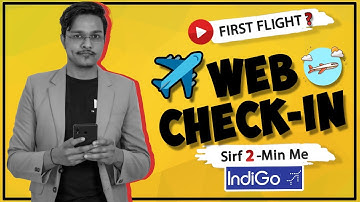 How to do Web Check-in 2022 | Indigo Flight | Boarding Pass | Baggage Tag | Health Form [Hindi]