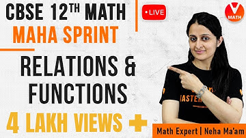 Relations and Functions | CBSE Class 12 Maths | Neha Agrawal Ma
