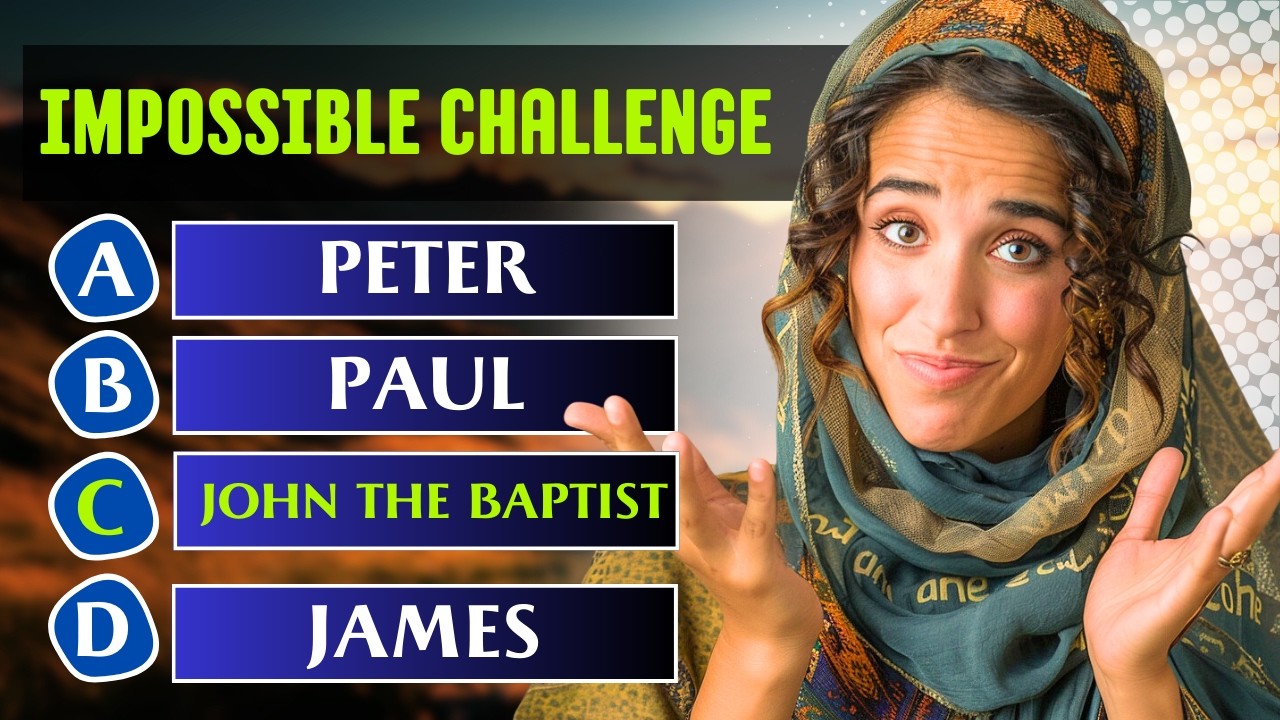 30 Hardest Bible Quiz & Trivia Questions & Answers to Test Your Bible ...