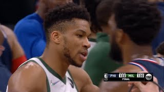 CRAZIEST GAME! Final Minute of Bucks vs 76ers!