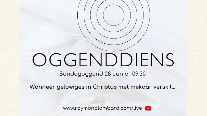 Wanneer gelowiges in Christus met mekaar verskil