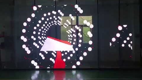 P3.91-7.81 transparent LED screen