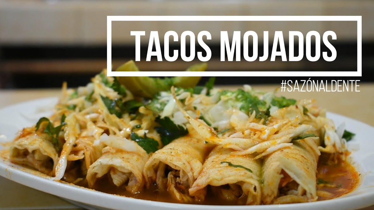 TACOS MOJADOS ESTILO VERACRUZ | Sazón Al Dente 🔴