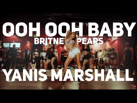 YANIS MARSHALL HEELS CHOREOGRAPHY "OOH OOH BABY" BRITNEY SPEARS. BLACKOUT. LOS ANGELES.