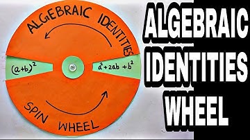 Algebraic Identities Working Model | Maths Working Model |Math Project Model | Math TLM | Math model