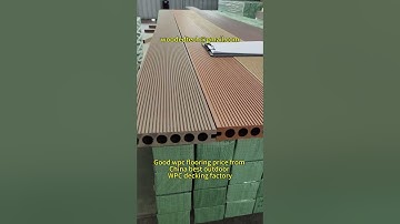 Good wpc flooring price from China best outdoor WPC decking factory #wpcflooringprice