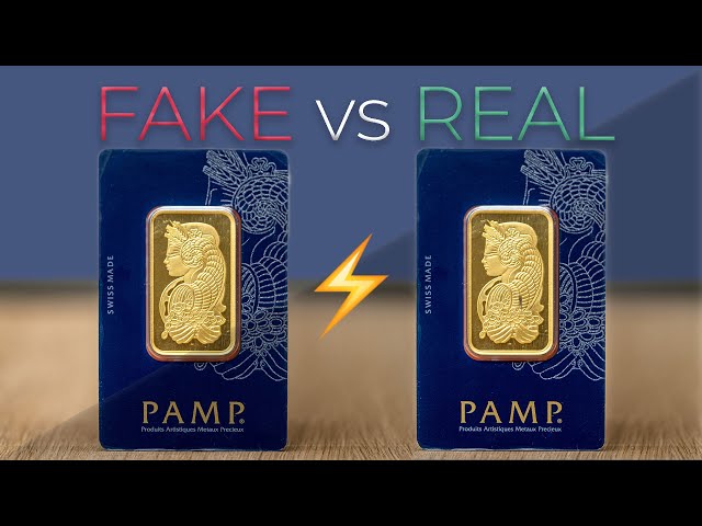 JM Bullion Fake? Hi, I bought these two PAMP Fortuna bullions and
