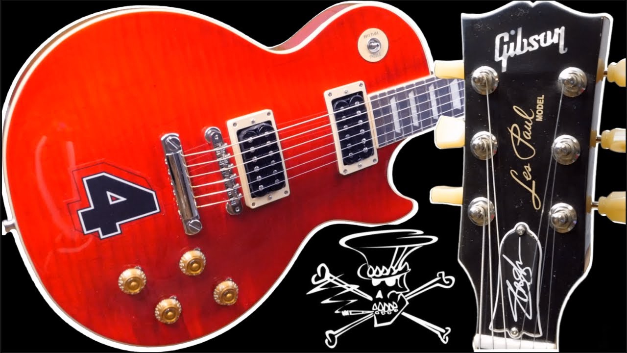 Gibson Records First Commemorative Guitar! 2022 Slash Les Paul