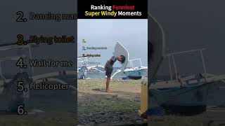Ranking Funniest Super Windy Moments #asmr #snow #funny #odlysatisfying #ice #satisfying #fyp