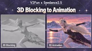 How to Make AI 3D Animation | V2Fun, Blender & Seedance2.5 #ai3danimation #blender #v2fun