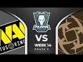 PPL 2019 - Phase 2 - Week 14 - Day 2 - Natus Vincere vs Ninjas in Pyjamas