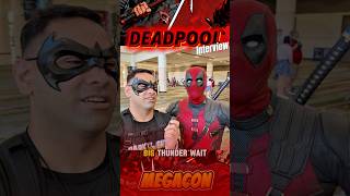 Deadpool Cosplay interview gets WEIRD