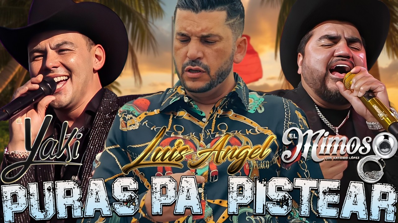 Puras Pa’ Pistear 🍺 El Yaki x El Mimoso x Luis Ángel | Banda Mix Fiestero 2026
