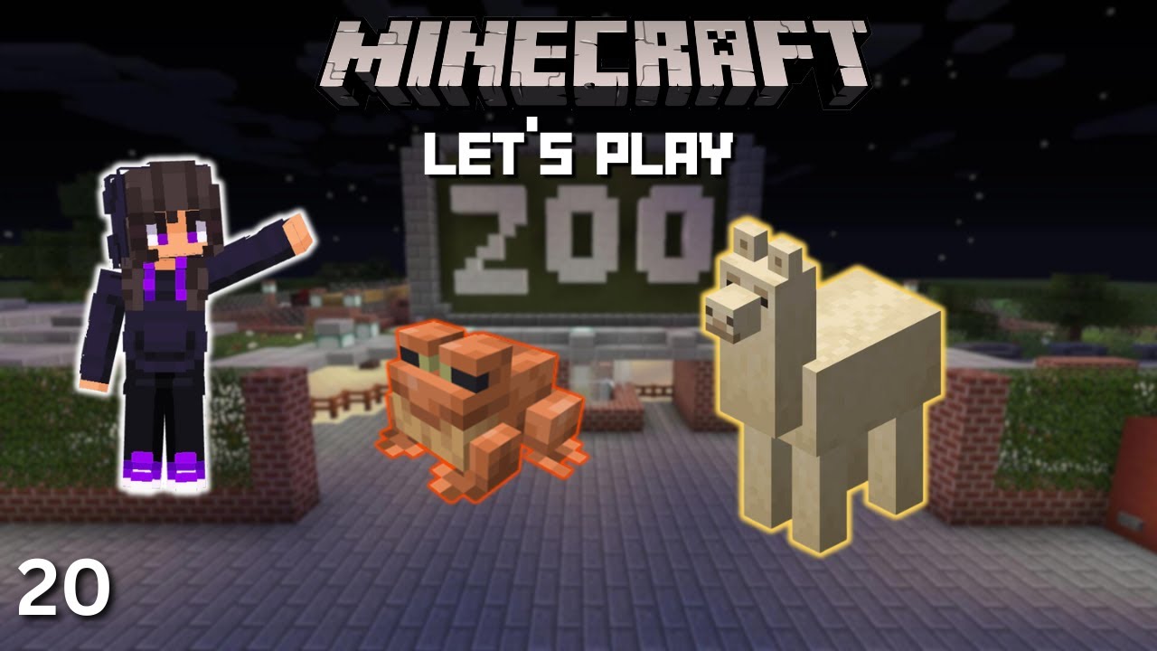 Building a ZOO!? l Minecraft Let's Play Ep 20 - YouTube