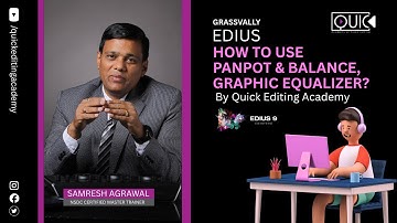 HINDI Edius Tutorial 09 How To Use Panpot & Balance, Graphic Equalizer In EDIUS