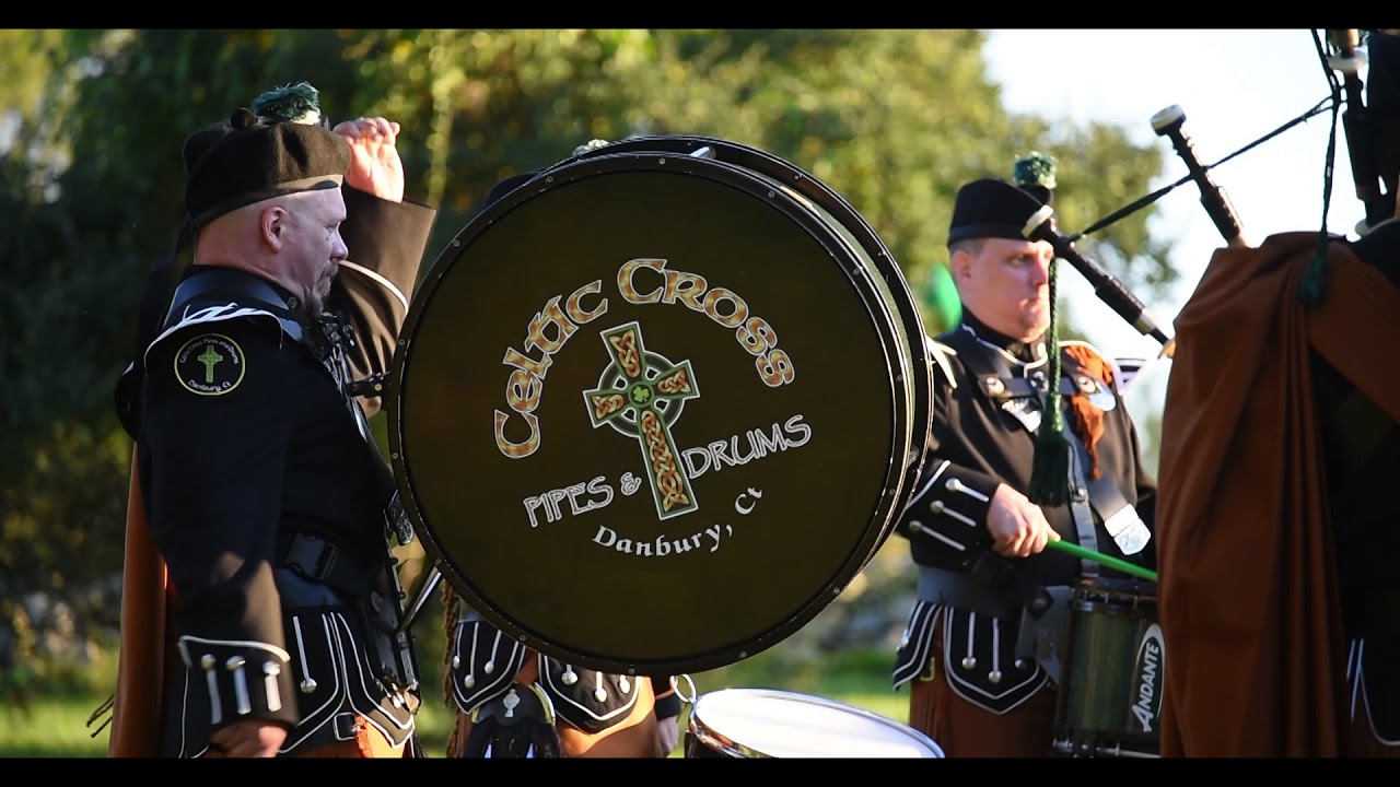 Celtic Cross Pipes and Drums YouTube