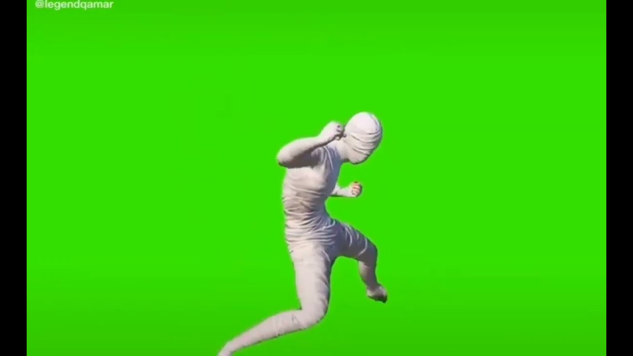 green screen mummy set