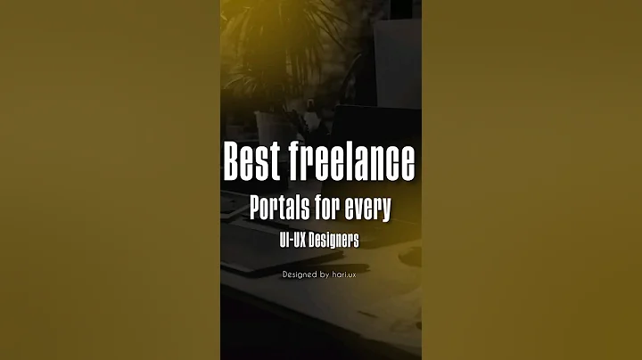 Best freelance portals for every UI-UX Designers | #design #shorts #freelancing