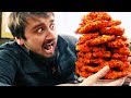 DON'T TRY TO EAT THIS ALONE... Monstrous Tempura Food Challenge