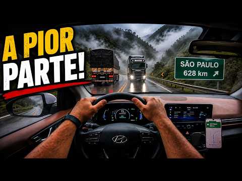 PRIMEIRA VIAGEM DE CARRO SOZINHO, 1.500 KM!😱 parte 2