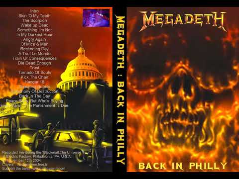 Megadeth - Sweating Bullets (Live in Philadelphia 2004) Remastered