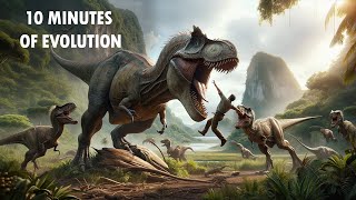 Evolution of Dinosaurs in 10 Minutes