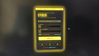 Login page for cyber using HTML CSS only