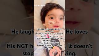 #ngt A feeding tube doesn’t make a child fragile.It helps them grow, not hide. #love#cute#shorts#fyp