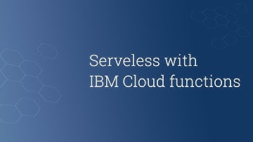 Serverless with IBM Cloud functions | Node JS | IBM Cloud | Apache OpenWhisk