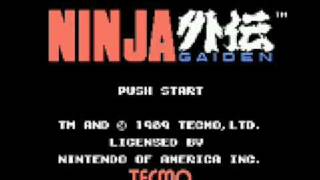 nes collections - Ninja Gaiden - interlude 2