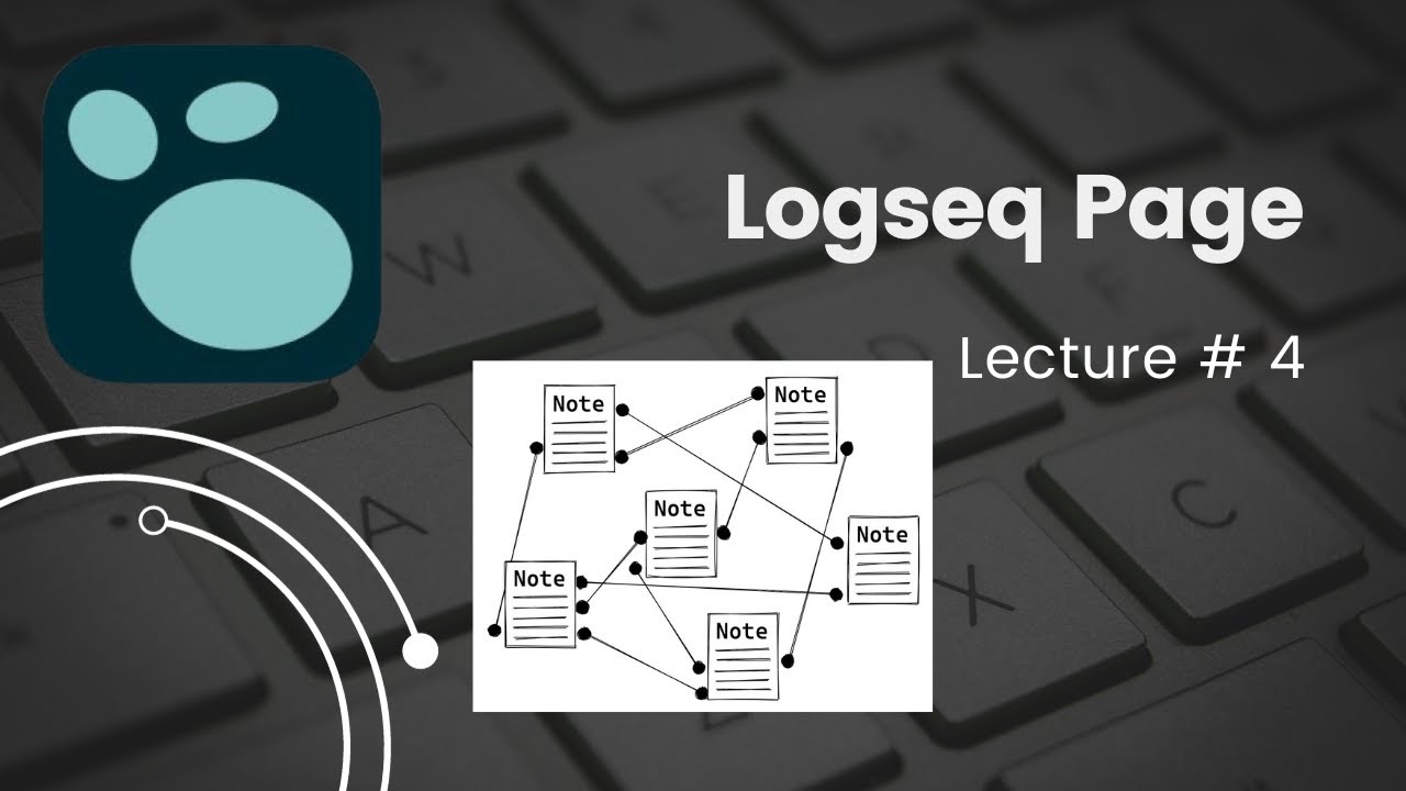 Logseq Pages | Logseq Reference | Hindi | Urdu - YouTube
