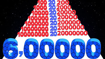 Number Rush: 2048 Challenge vs Merge Number Run Master - Satisfying ASMR Gameplay