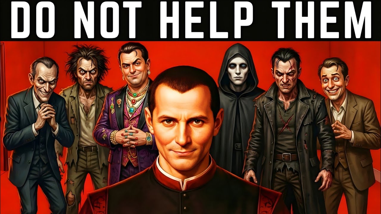 Никогда не спасайте этих 6 типов людей | Тёмная психология Макиавелли