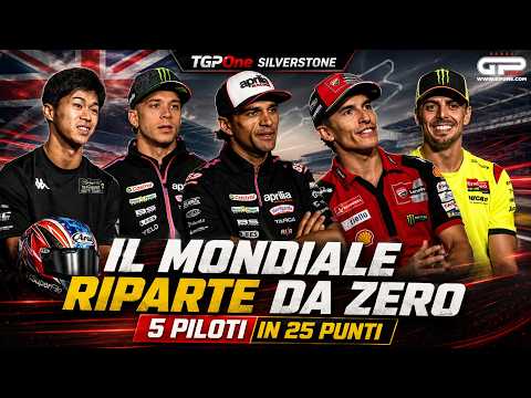 GP One Silverstone, the World Championship starts from scratch: five riders within 25 points