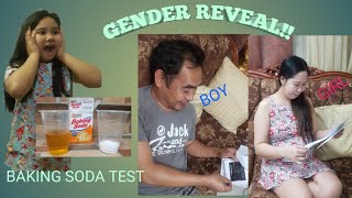 Baking soda test|| GENDER REVEAL|