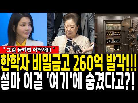"그걸 들키면 어떡해!" 한학자 260억 비밀금고 발각! 징역 2년 폭탄에 발칵 뒤집힌 '진짜 배후' thumbnail