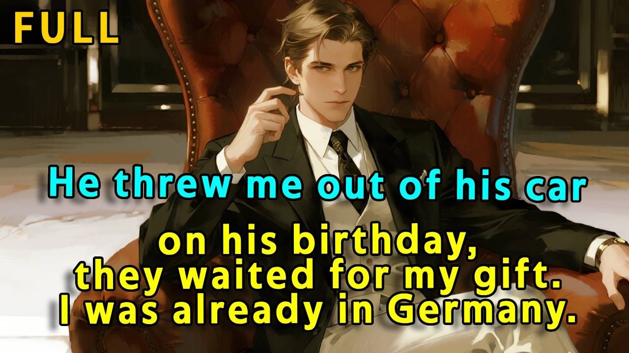 He kicked me out of his car like I meant nothing—so I left for Germany and never came back.