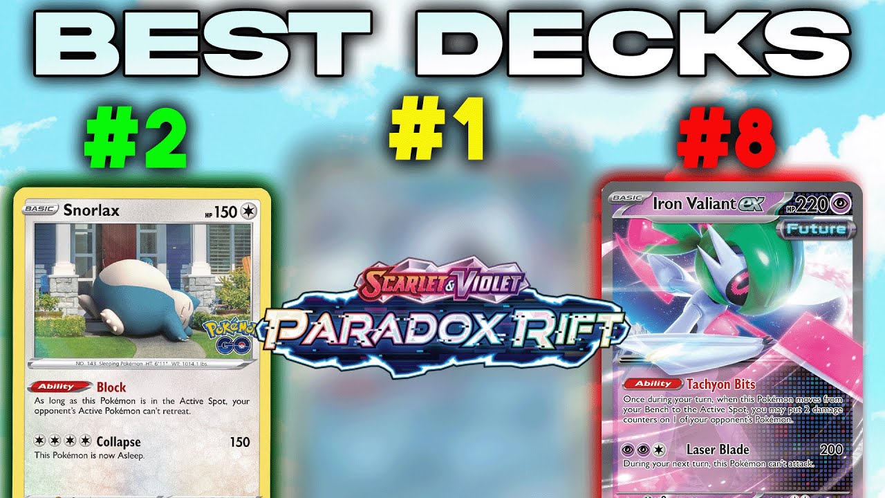 Top 10 Best Pokémon TCG Decks (December 2023)