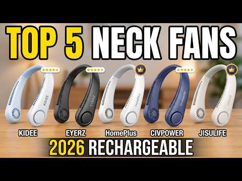 Top 5 Best Neck Fans 2026: Which One Stays Coolest?